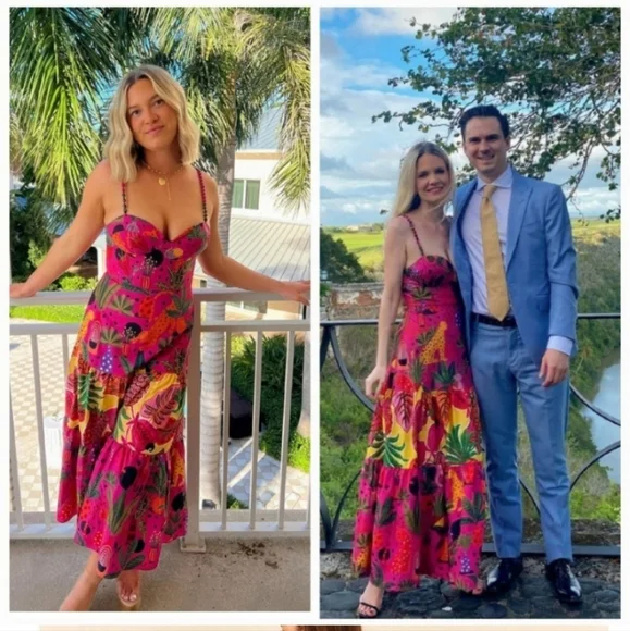 Farm Rio Leopard Pop Mididress - Picture 3 of 5